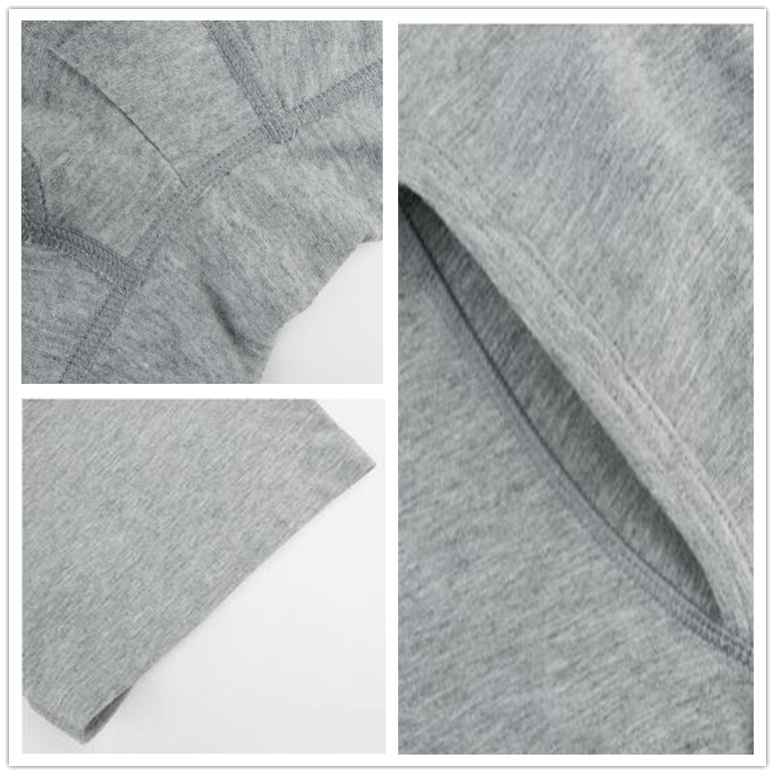 Solid Grey Men's Boxer Briefs details.jpg